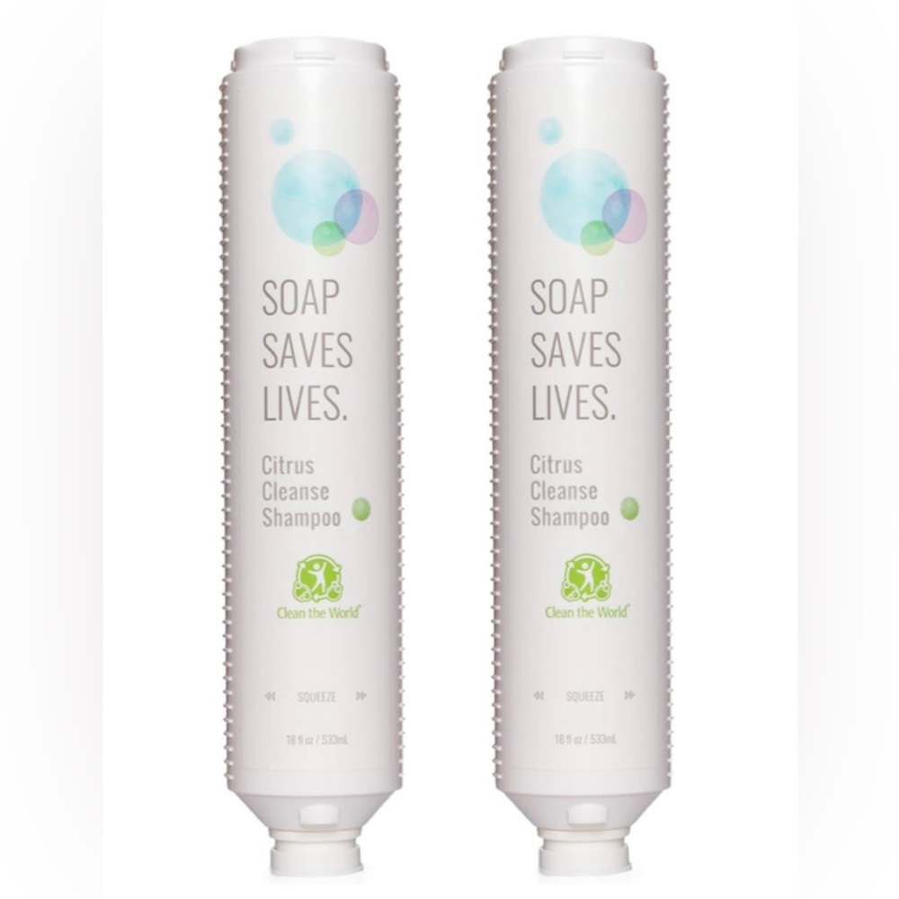 CLEAN THE WORLD CITRUS BODY WASH - EXTRA LARGE 18oz